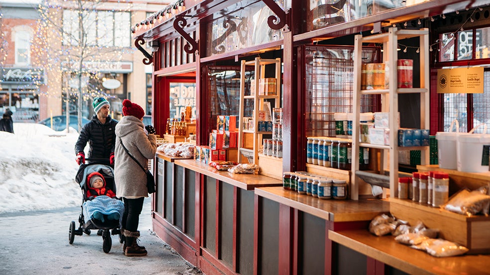 Byward Market, Maple, Winter