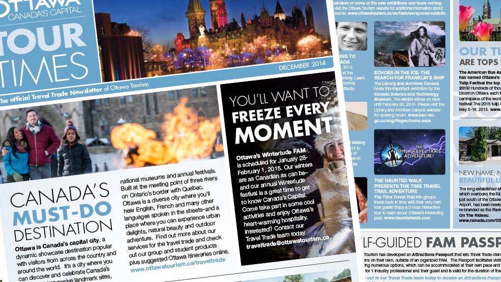 Tour Times newsletter