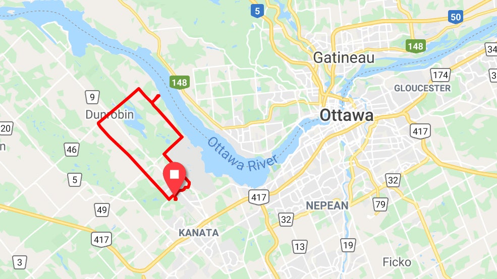 Self Guided Bicycle Route - Kanata &amp; North Country Cruise