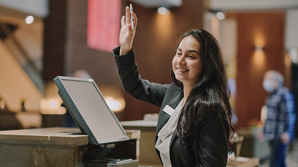 hotel staff