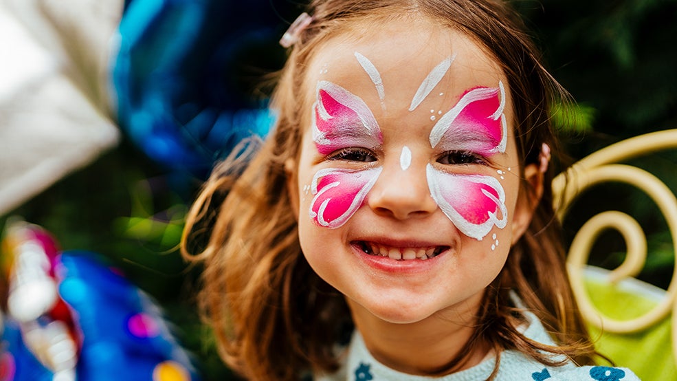 Face painting kid