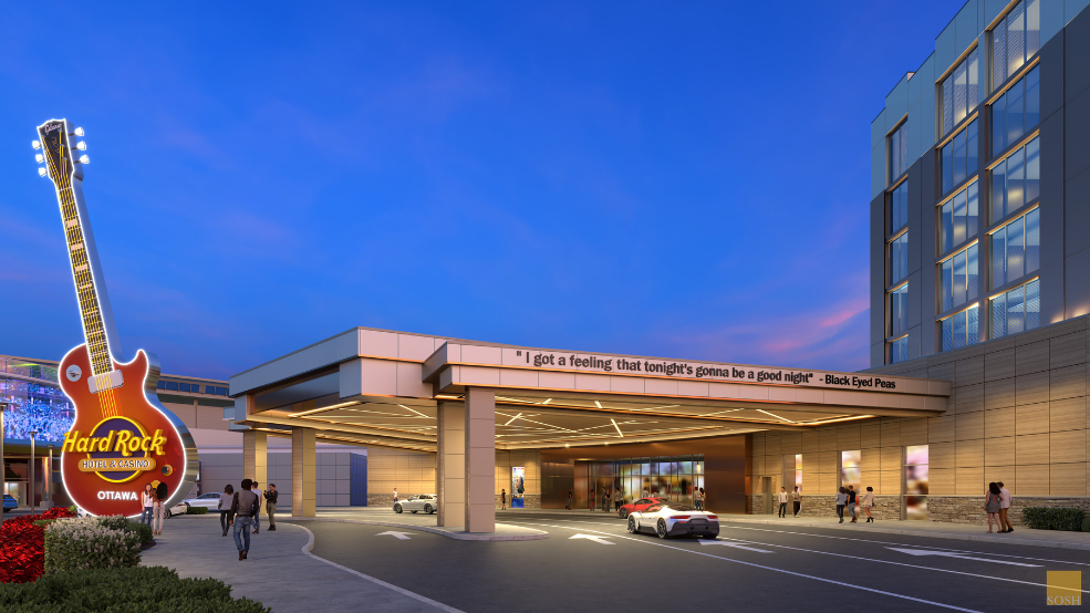 Hard Rock Hotel & Casino Ottawa rendering